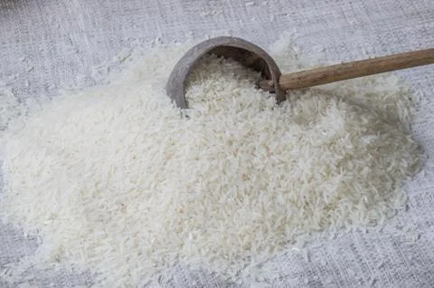 Thai  jasmine rice Stock Photos
