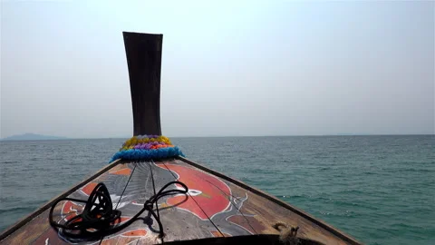 Thai long boat Stock Footage 271206035