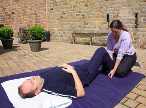 Thai massage Stock Photos