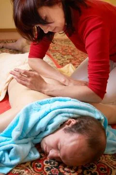 Thai massage Stock Photos