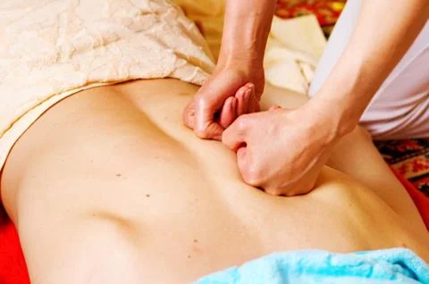 Thai massage Stock Photos