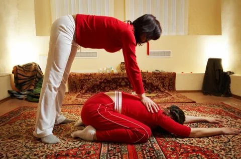 Thai massage Stock Photos