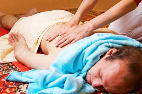 Thai massage Stock Photos