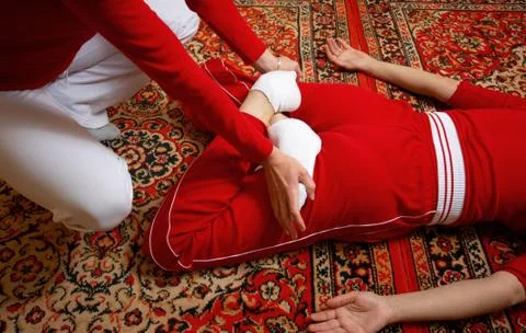 Thai massage Stock Photos