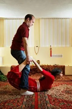 Thai massage Stock Photos