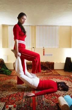 Thai massage Stock Photos
