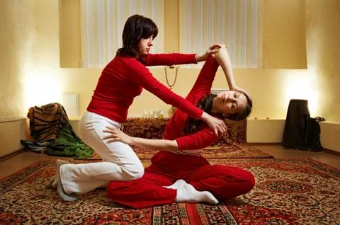 Thai massage Stock Photos