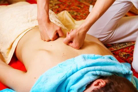 Thai massage Stock Photos