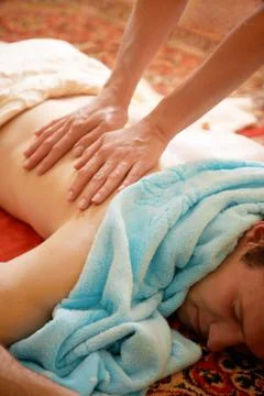 Thai massage Stock Photos