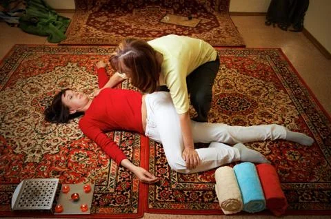Thai massage Stock Photos