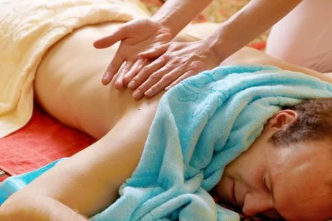 Thai massage Stock Photos