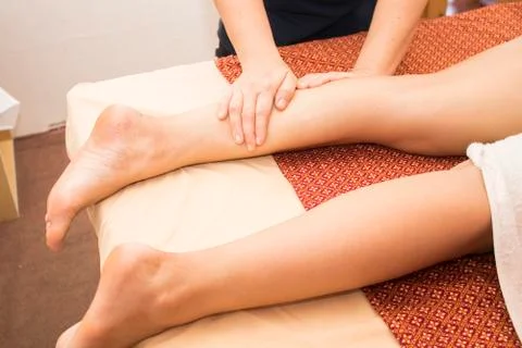 Thai massage spa Stock Photos