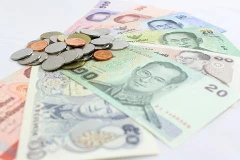 Thai money Stock Photos