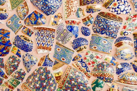 Thai mosaic Stock Photos