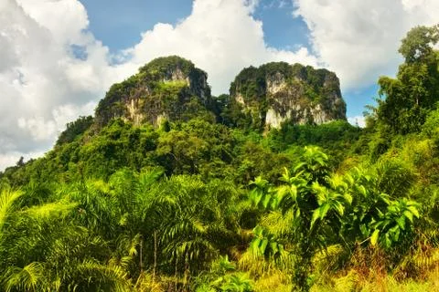 Thai mountains Stock Photos