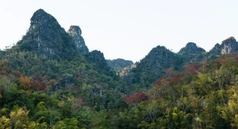 Thai mountains Foto stock
