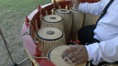 Thai musical instruents Stock Footage 10885512