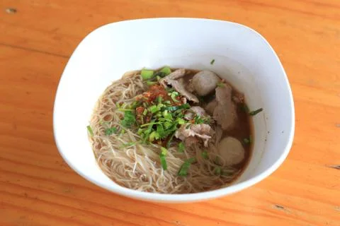 Thai noodle Stock Photos