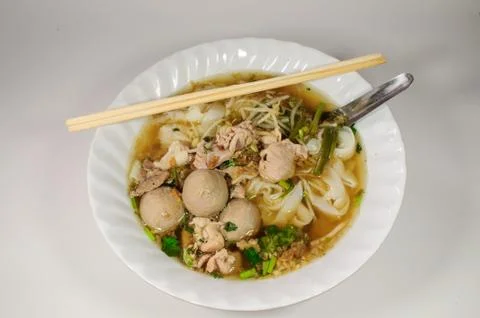 Thai noodle Stock Photos