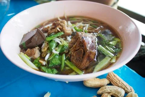 Thai noodle Stock Photos