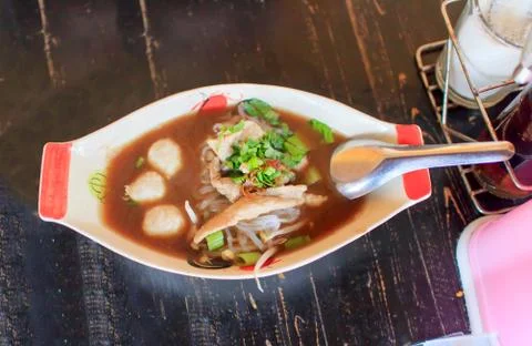 Thai noodle Stock Photos