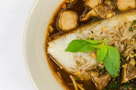 Thai noodle Stock Photos