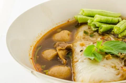 Thai noodle Foto stock