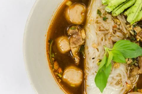 Thai noodle Stock Photos