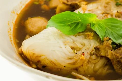 Thai noodle Stock Photos