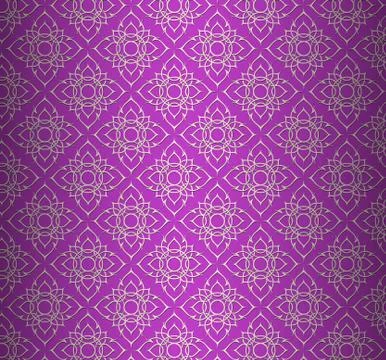 Thai pattern background. Stock Illustration