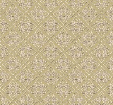 Thai pattern background. Stock Illustration