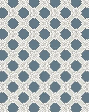 Thai pattern background. Illustrazione stock