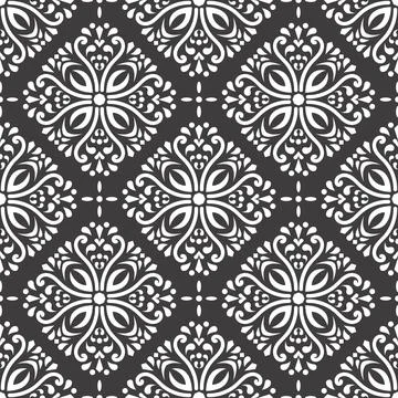 Thai pattern, can be stitched in all directions, no floating, vector file Stock Illustration