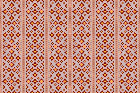 Thai pattern geometric ethnic oriental seamless 스톡 일러스트