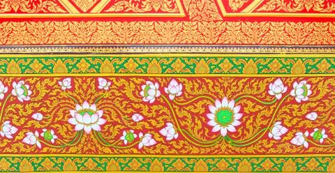 Thai pattern Foto stock