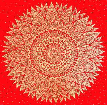 Thai pattern Stock Photos