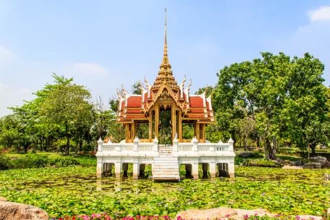 Thai pavilion Stock Photos