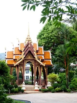 Thai pavilion Stock Photos