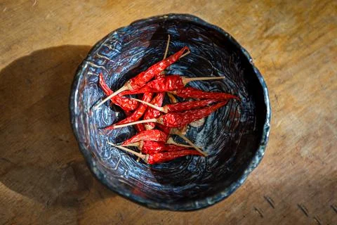 Thai Peppers Stock Photos