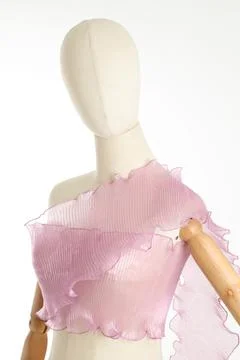 Thai Pleat Shawl Stock Photos