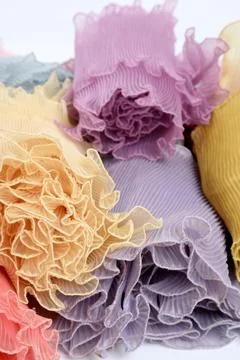 Thai Pleat Shawl Stock Photos