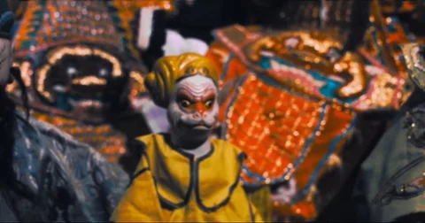 Thai Puppets Collection - 08 Stock Footage 75330979