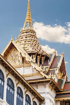 Thai roofs Stock Photos