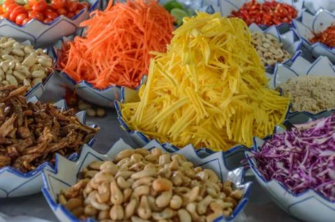 Thai salad rules! Stock Photos