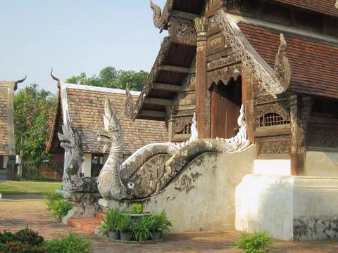 Thai sanctuary Stock Photos