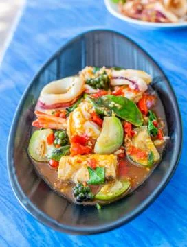 Thai Seafood Stock Photos