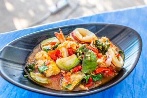 Thai Seafood Stock Photos