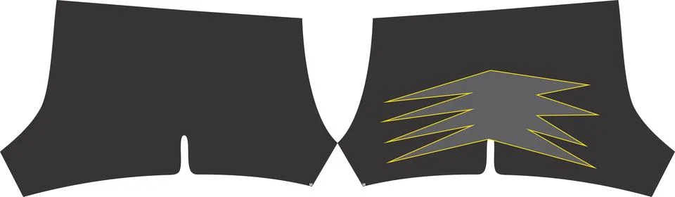 Thai Shorts Artwork Pattern Mock ups Vectors Stock Illustration