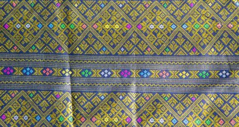 Thai silk background Stock-Fotos