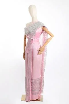 Thai Silk Dressed Stock Photos